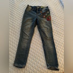 Patched jeans Size 7